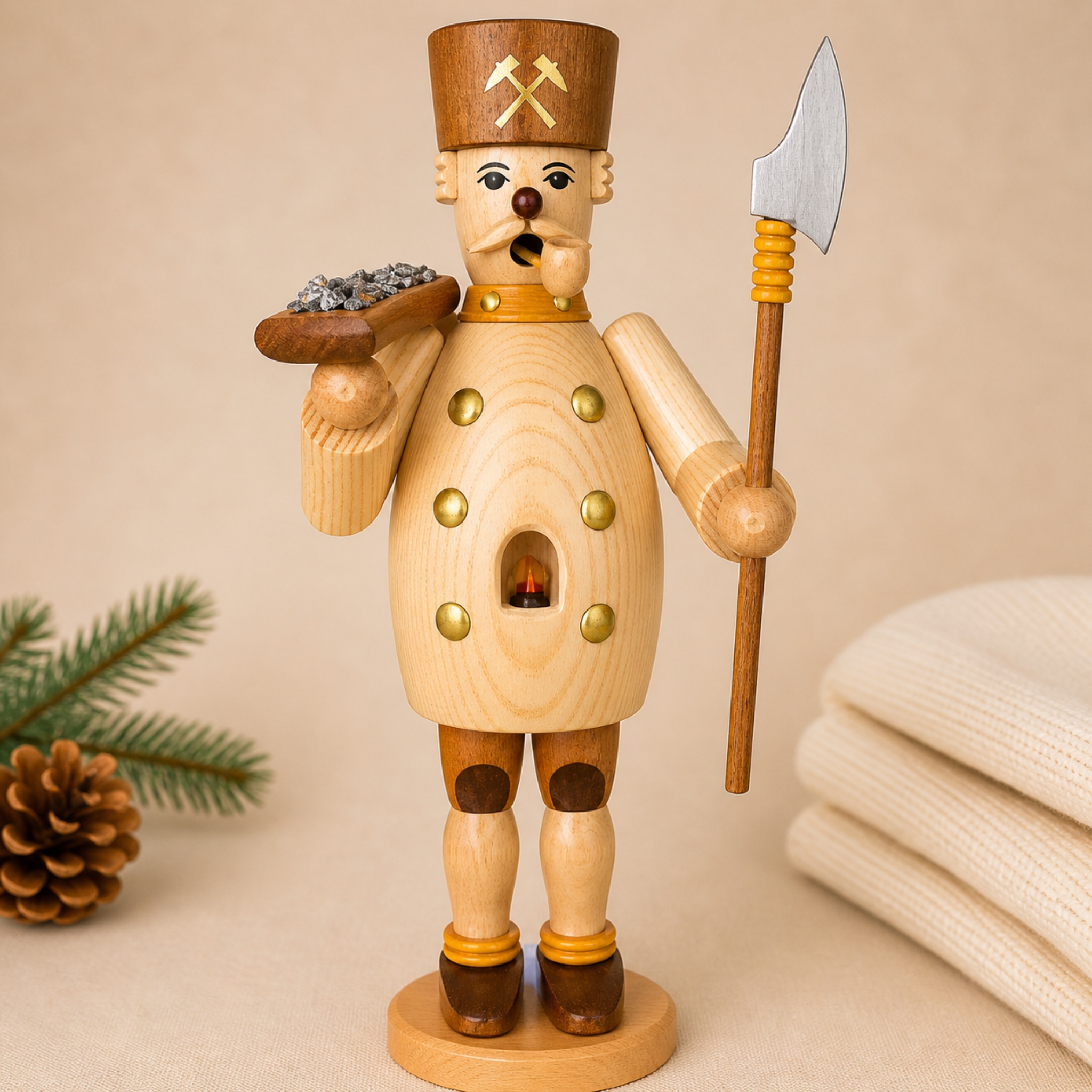 Räuchermännchen - "Bergmann" Friedbert Uhlig