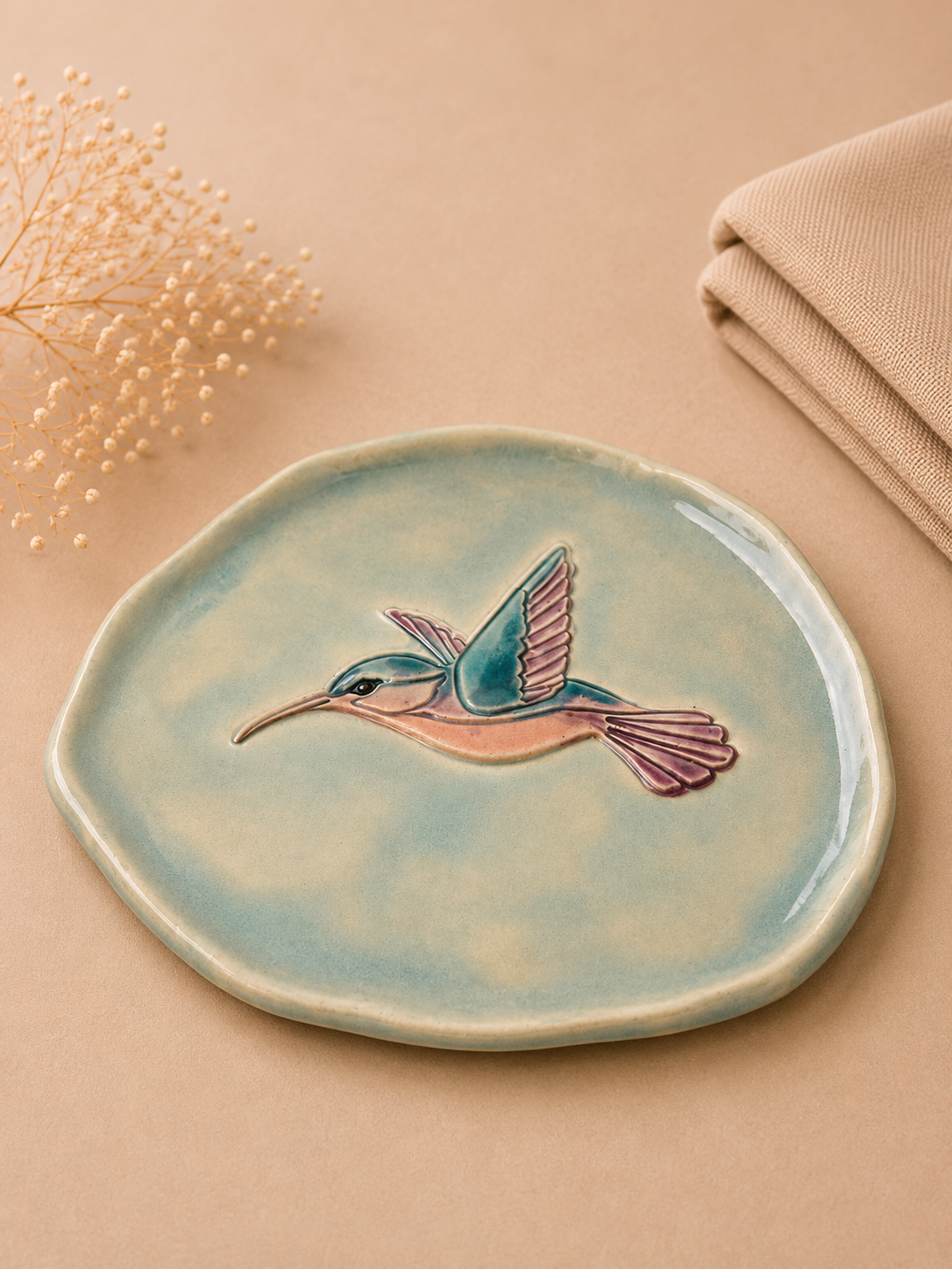 Teller "Eisvogel"