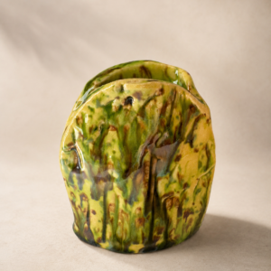 Keramikvase „Waldlicht“