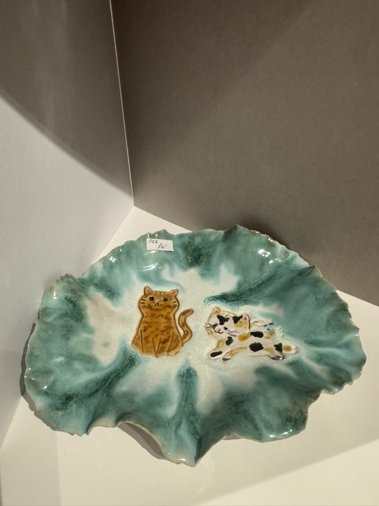 Dekoteller "Katzenfreunde"