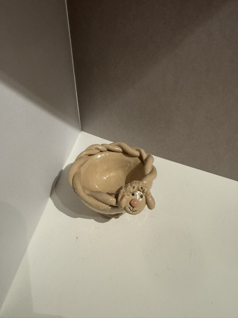 Eierbecher "Schäfchenliebe"