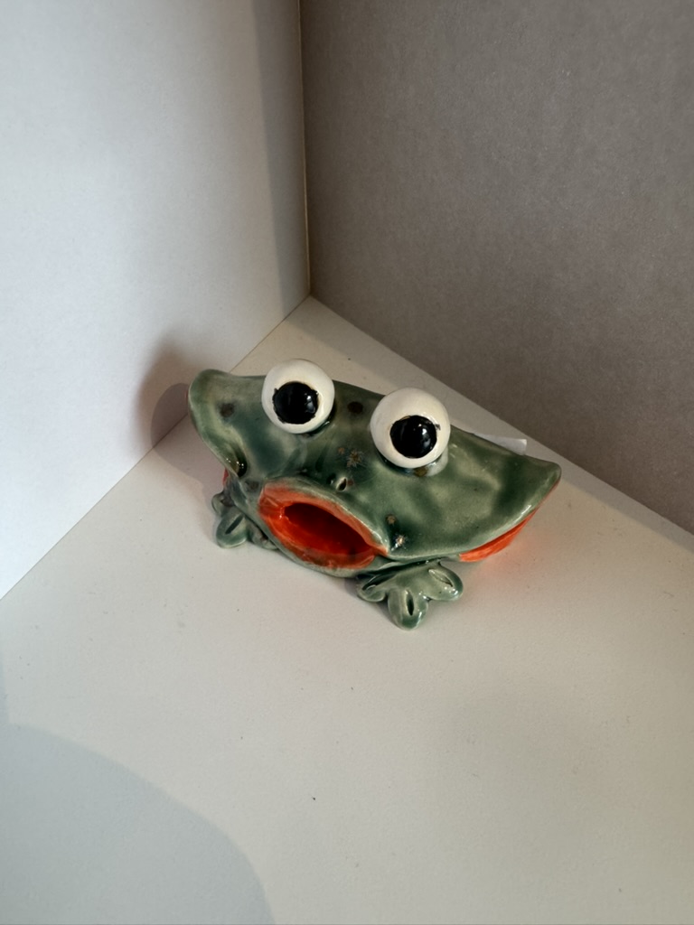 Froschgeschenk "Glücksspringer"