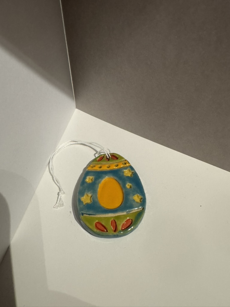 Osteranhänger "Sternenglanz-Ei"