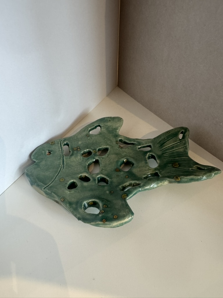 Seifenschale "Fisch - Türkis"