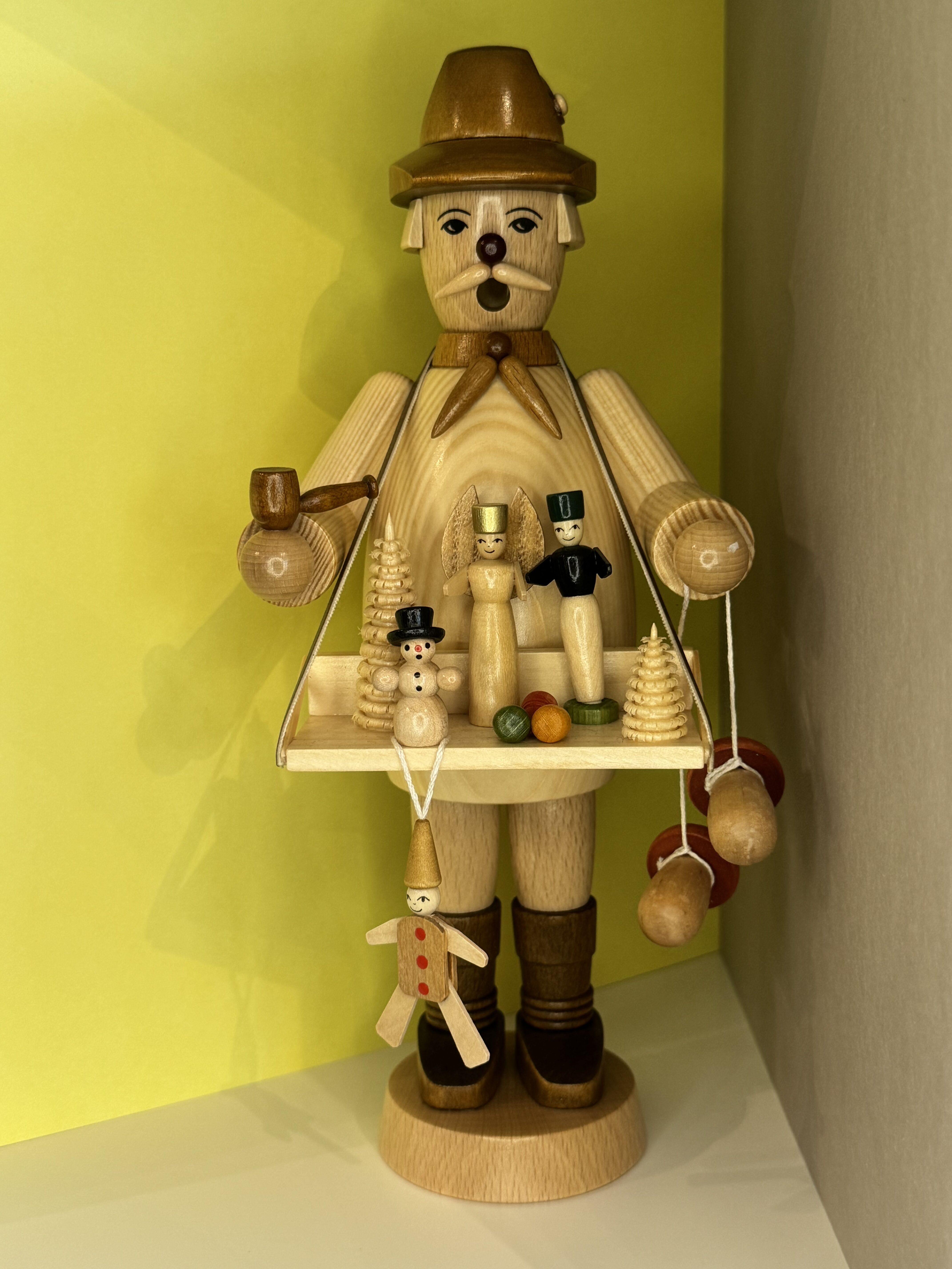 Räuchermännchen - "Spielzeughändler" Friedbert Uhlig