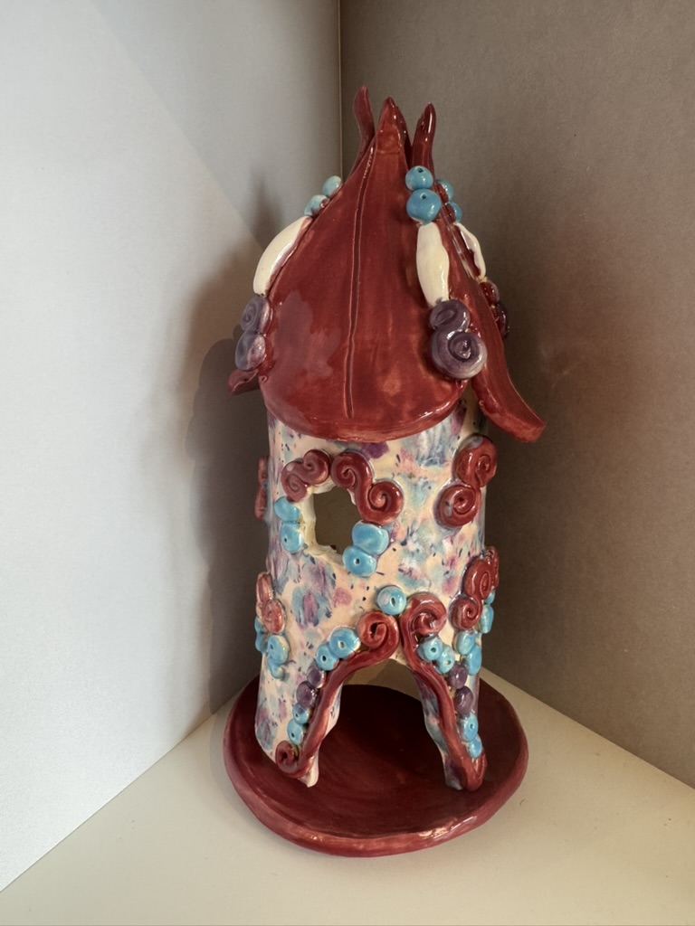 Teelichthaus „Zauberwirbel“